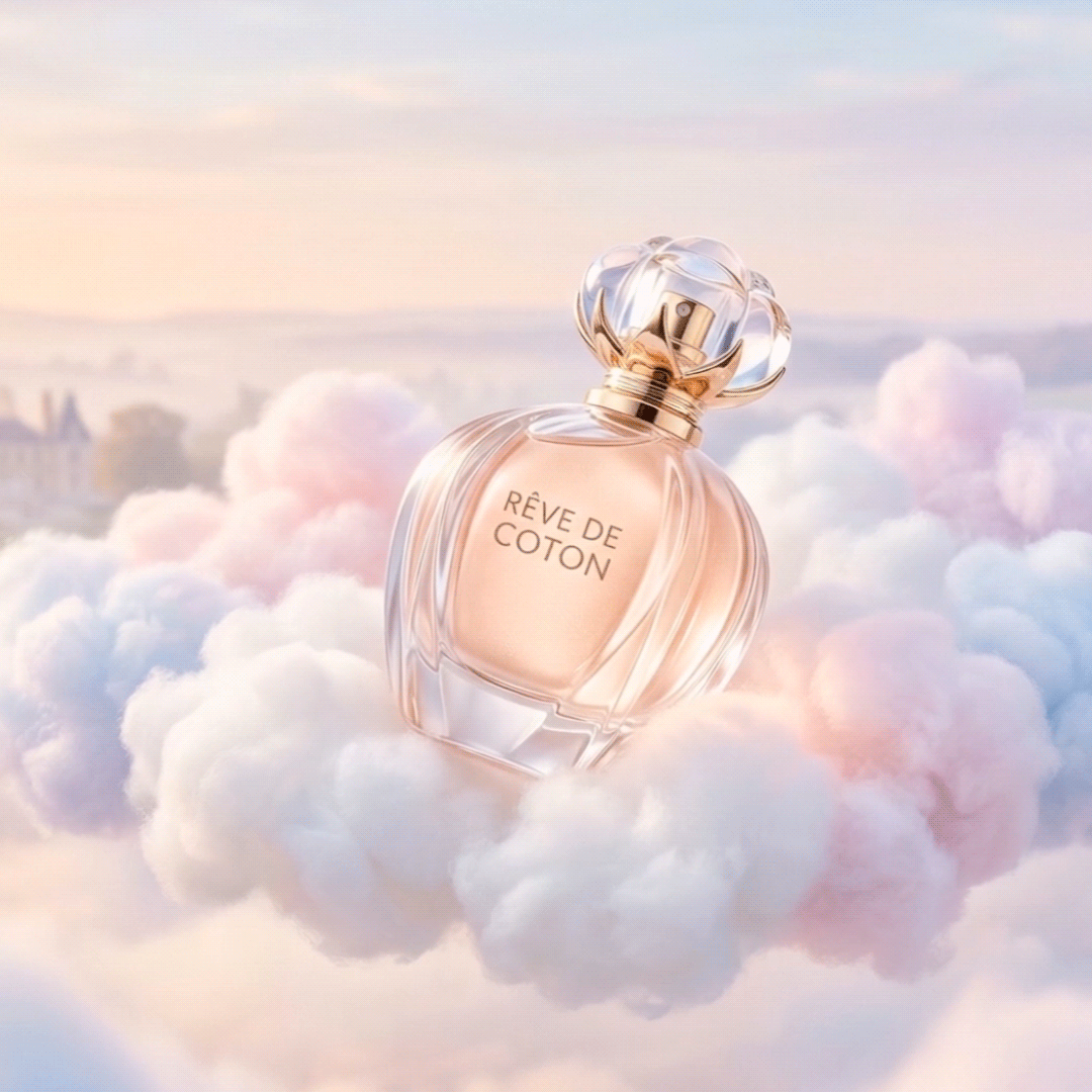 Publicité parfum IA